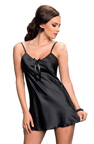 NaughtyWear Seductive Lingerie  Short Dress Black