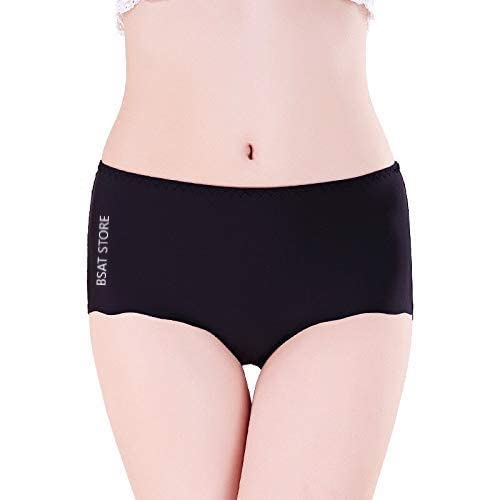 Women's Ice Silk Blend Invisible Lines No Show Hipster Panty (Free Size 28 Till 34)