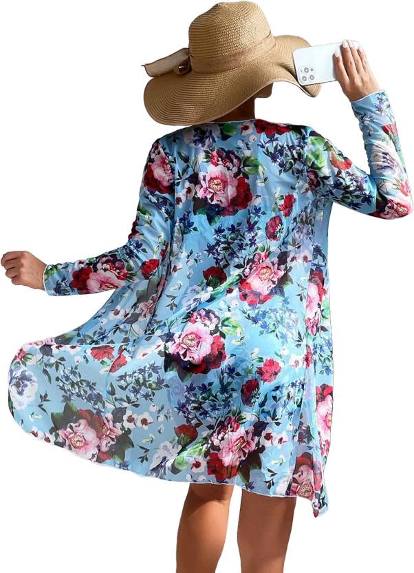 Naughty Wear Floral Print Baby Doll  Dress