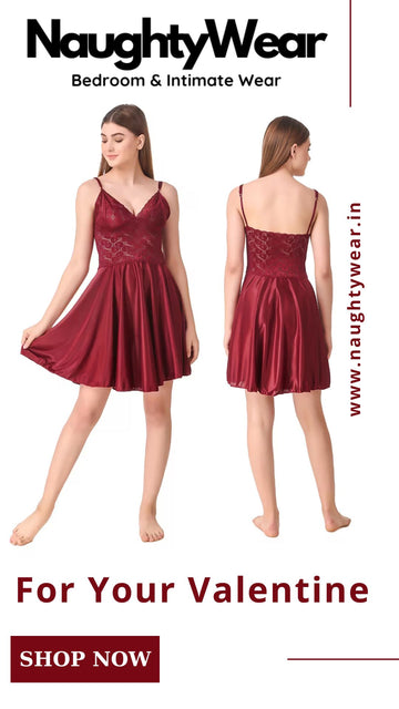 Naughtywear Women Lace V-Neck Babydoll